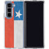 Chile Flag Distressed Galaxy Z Fold5 5G Clear Case